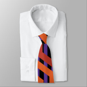 Halloween Hexagons Tie