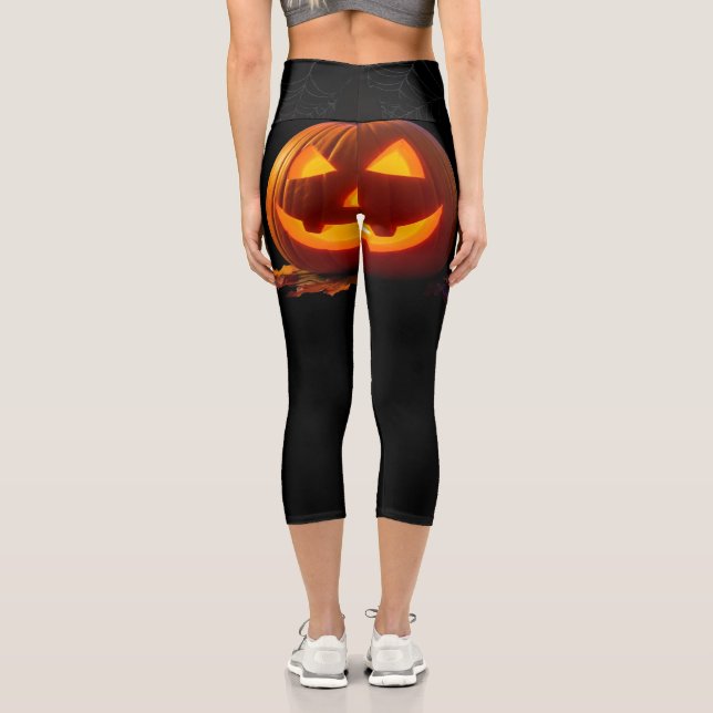 Halloween High Waisted Capris  (Back)