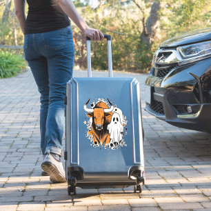 Halloween Highland Cow Cute Fall