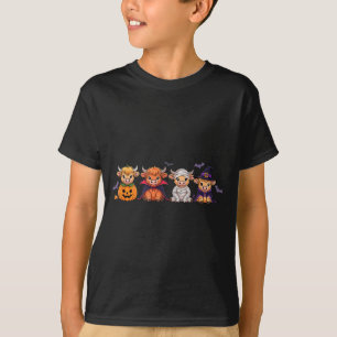 Halloween Highland Cow T-Shirt