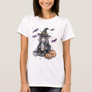 Halloween Highland Cow T-Shirt