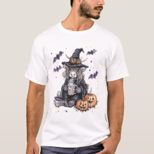 Halloween Highland Cow T-Shirt