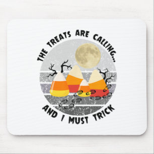 Halloween Hiking Funny Hiker Nature Lover Camping Mouse Mat