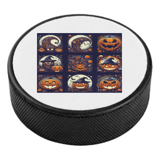 Halloween Hockey Puck