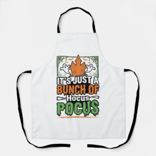 Halloween Hocus Pocus Quote Vector Design_1 Apron