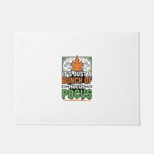 Halloween Hocus Pocus Quote Vector Design_1 Doormat