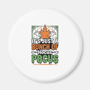 Halloween Hocus Pocus Quote Vector Design_1 Magnet