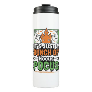 Halloween Hocus Pocus Quote Vector Design_1 Thermal Tumbler