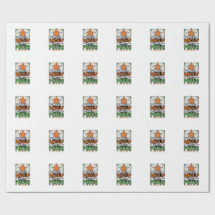 Halloween Hocus Pocus Quote Vector Design_1 Wrapping Paper