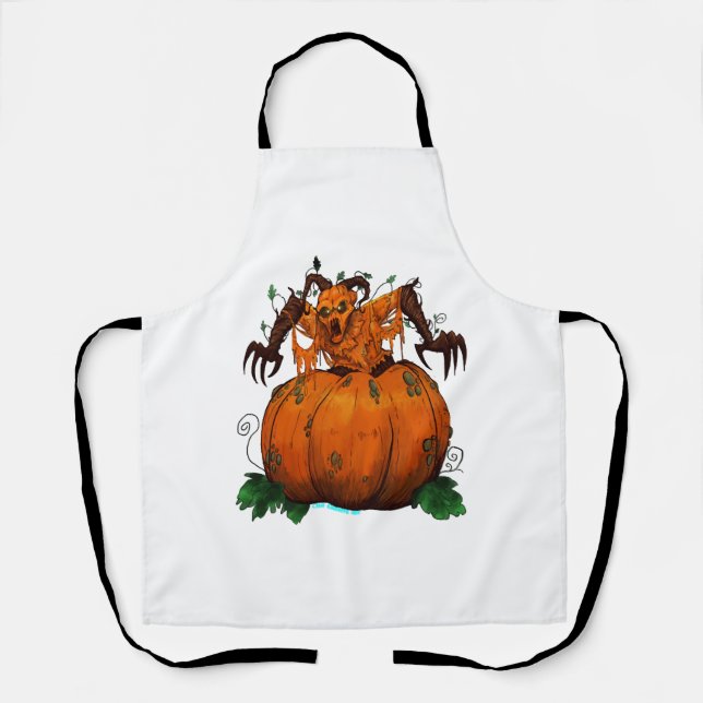 Halloween Holiday Apron (Front)