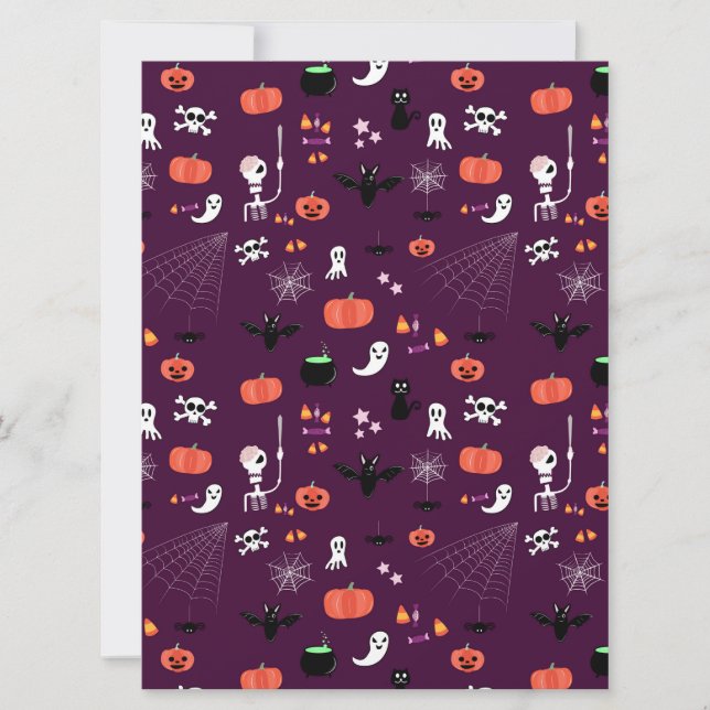 Halloween Holiday Card (Front)