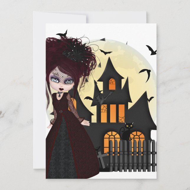 Halloween Holiday Card (Front)