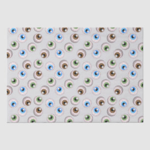 Halloween Holiday eyeball pattern tissue paper
