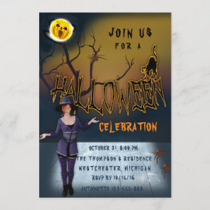 Halloween Holiday party Invitation