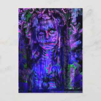 Halloween holiday postcard