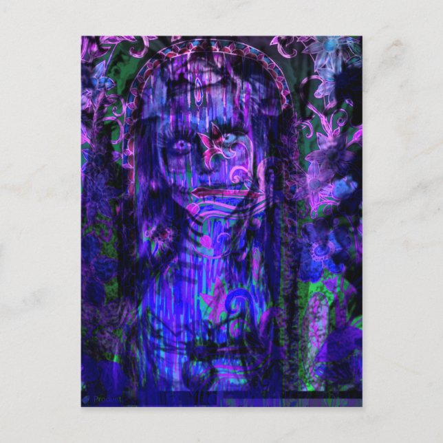 Halloween  holiday postcard (Front)