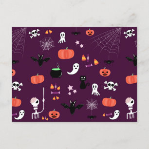 Halloween Holiday Postcard