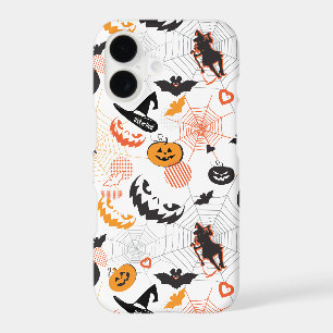 Halloween Holiday Symbols Trendy Design