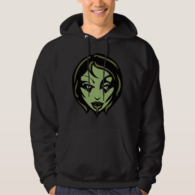 Halloween Hoodie Horror Zombie Hooded Sweatshirt (Front)