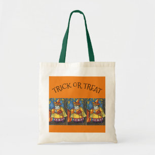 HALLOWEEN HOOTS, OWL WIZARD TRICK OR TREAT TOTE BAG