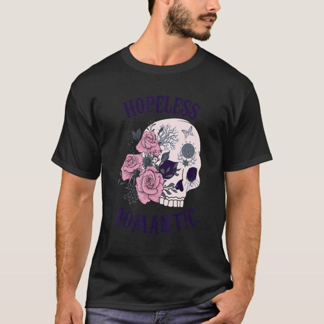 Halloween Hopeless Romantic T-Shirt (Front)