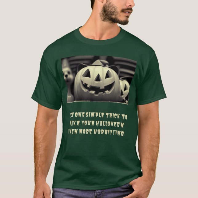 Halloween Horror funny T-Shirt (Front)