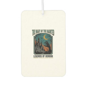 Halloween Horror Haunted Night Vintage Spooky_1 Car Air Freshener