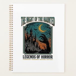 Halloween Horror Haunted Night Vintage Spooky_1 Planner