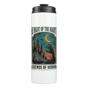 Halloween Horror Haunted Night Vintage Spooky_1 Thermal Tumbler