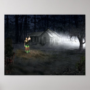 Halloween Horror House Poster