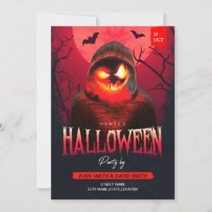 Halloween Horror Night Party Invitation