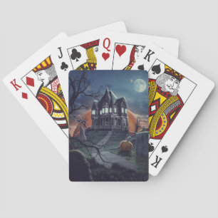 Halloween Horror Night Playing Cards