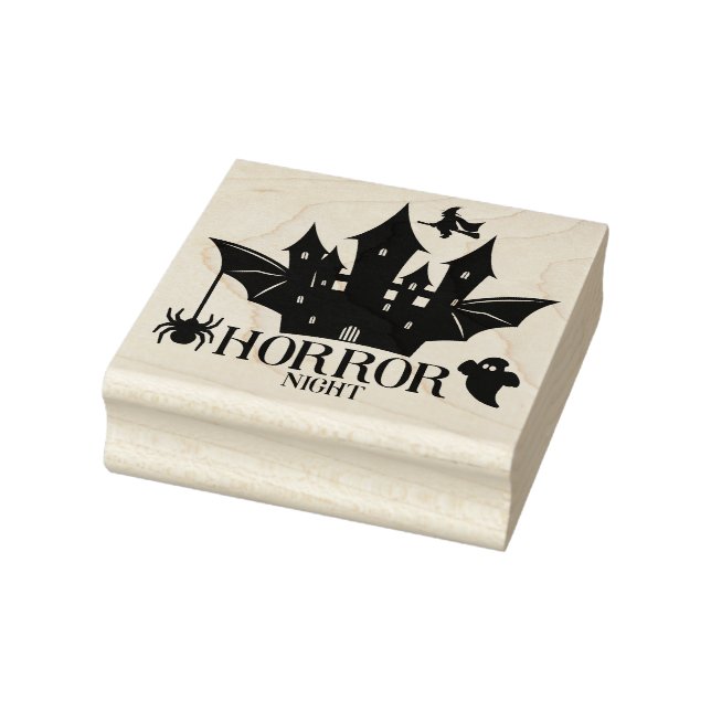 Halloween Horror Night Rubber Stamp (Stamp)