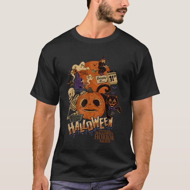Halloween Horror Nights HHN Lil Boo  T-Shirt (Front)