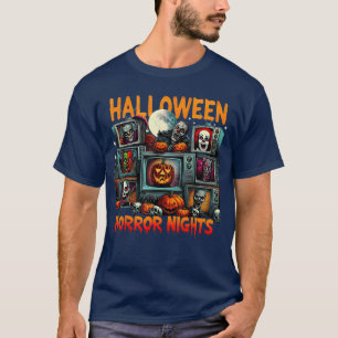 Halloween Horror Nights Scary Movie family T-Shirt