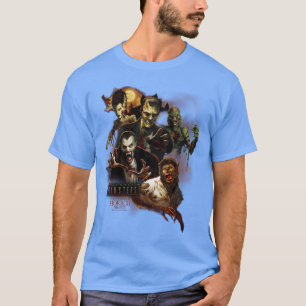 Halloween Horror Nights Universal Monsters retro T-Shirt