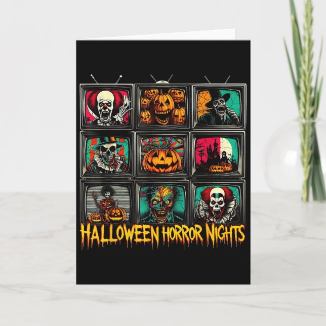 Halloween Horror Nights Y Movie  Card (Front)
