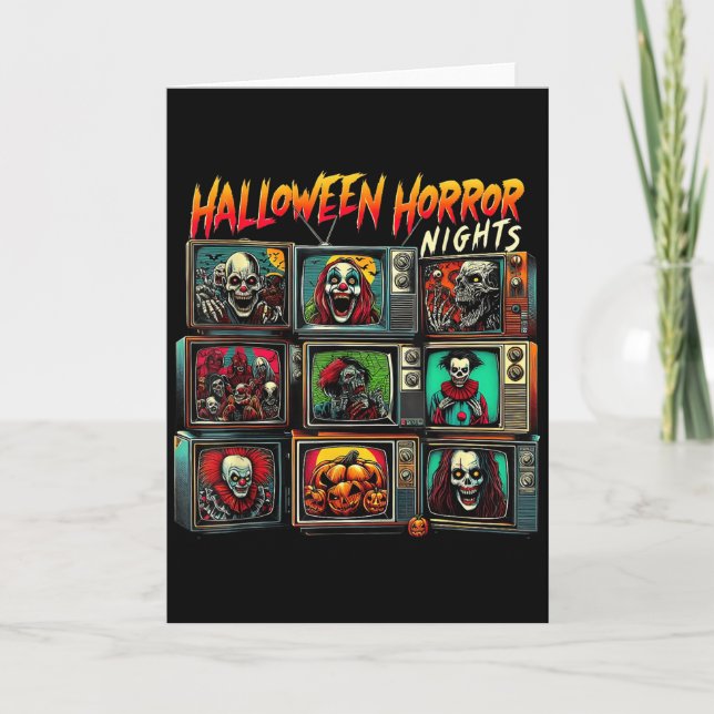 Halloween Horror Nights Y Movie  Card (Front)