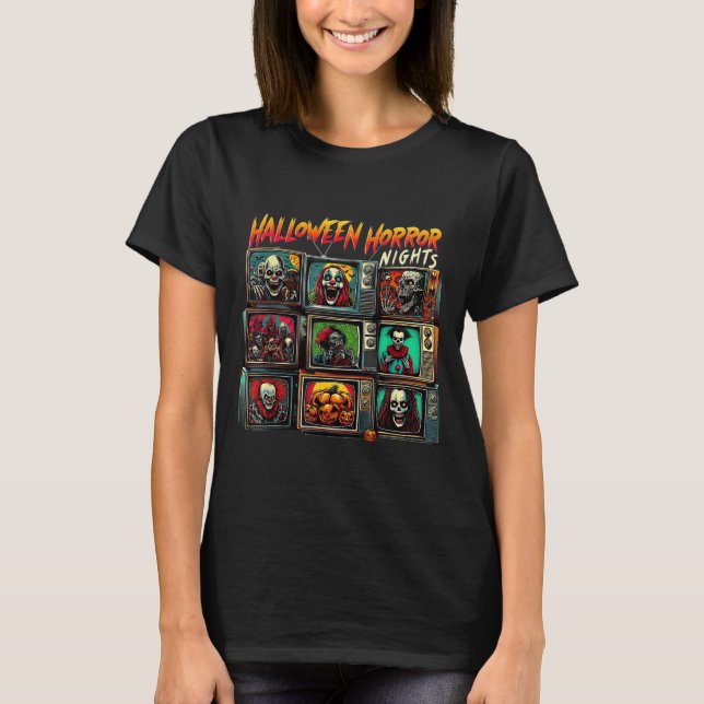 Halloween Horror Nights Y Movie  T-Shirt (Front)