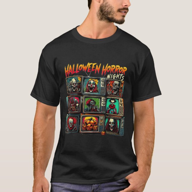 Halloween Horror Nights Y Movie  T-Shirt (Front)