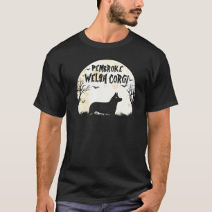 Halloween Horror Pembroke Welsh Corgi T-Shirt