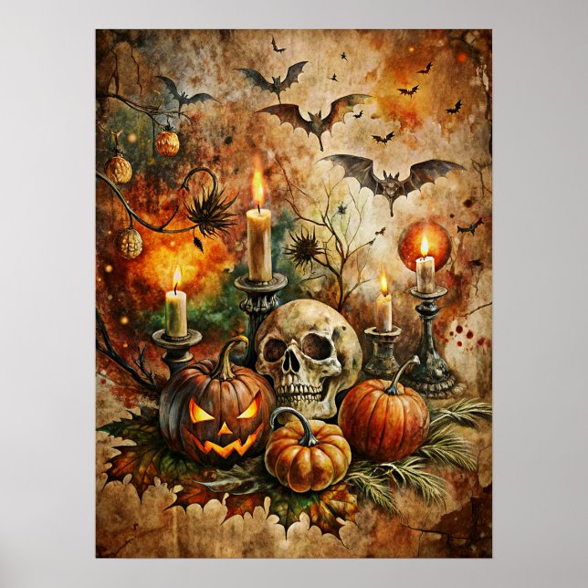Halloween Horror Poster (Front)