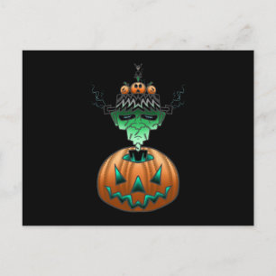 Halloween Horror Punk Postcard
