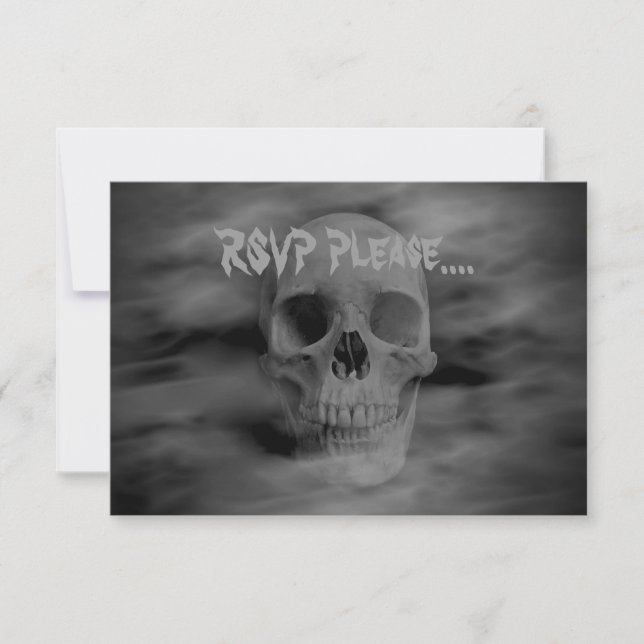 Halloween horror RSVP (Front)