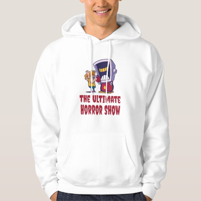 Halloween - Horror Show at Gas Station Hoodie (Front)
