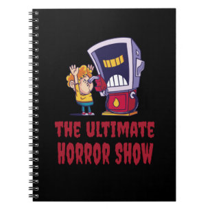 Halloween - Horror Show at Gas Station Notebook