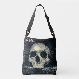 Halloween Horror Skull Crossbody Bag