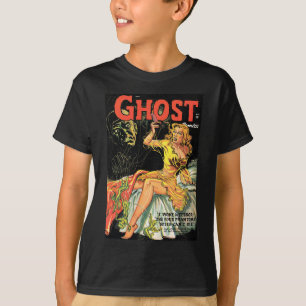 Halloween Horror Vintage Ghost Comic Book Retro Sc T-Shirt