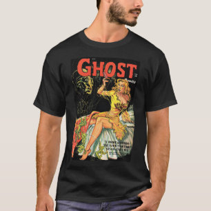 Halloween Horror Vintage Ghost Comic Book Retro Sc T-Shirt