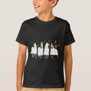Halloween Horse Ghost Boo Pumpkin Costume For Men  T-Shirt